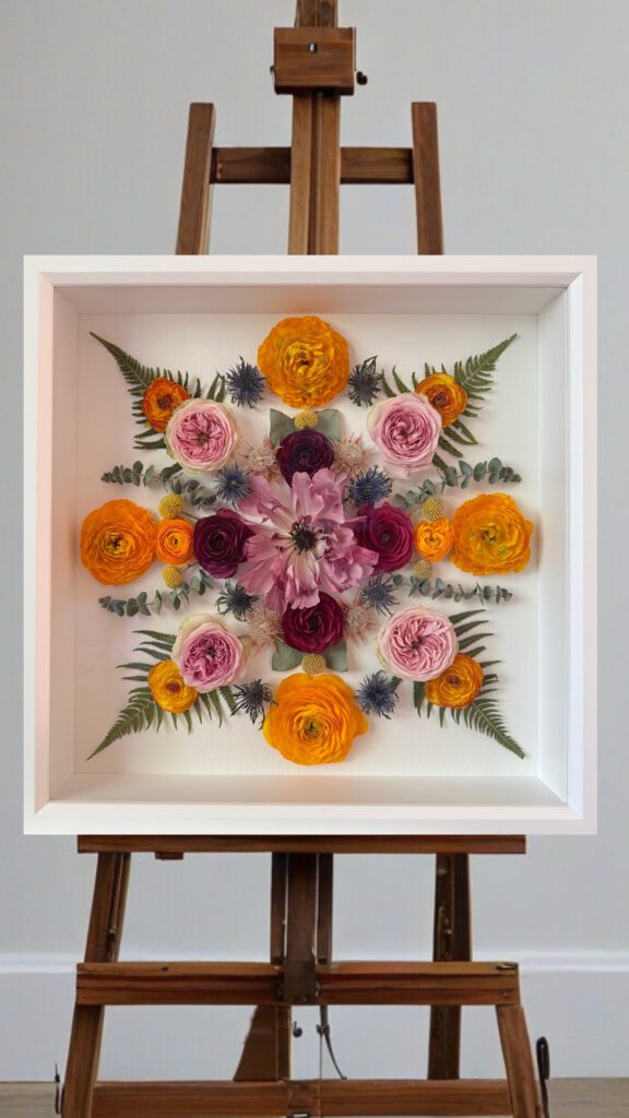 Hochzeitsblumen-konservierung